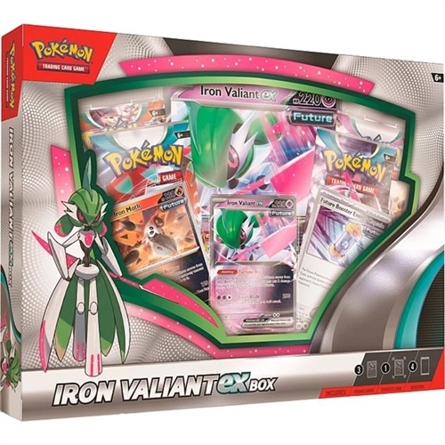 Pokémon TCG: Iron Valiant ex Box